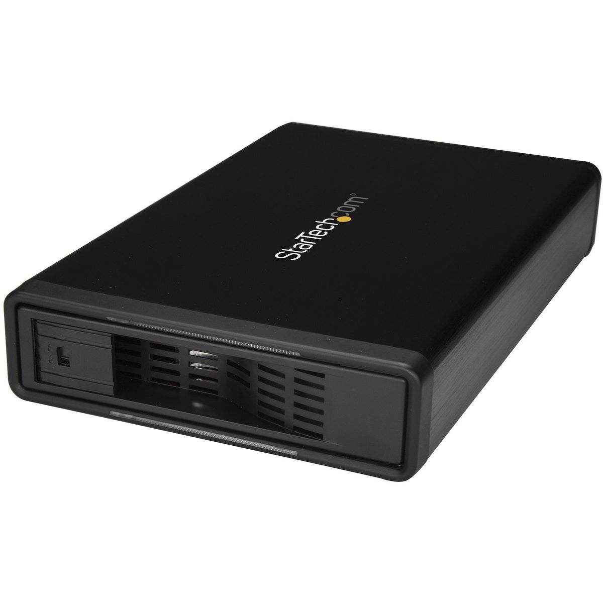 StarTech.com eSATA Enclosure, Hard Drive Enclosure for 3.5in SATA HDD, USB 3.0 / eSATA, Trayless, External HDD Enclosure, Metal - S351BMU33ET