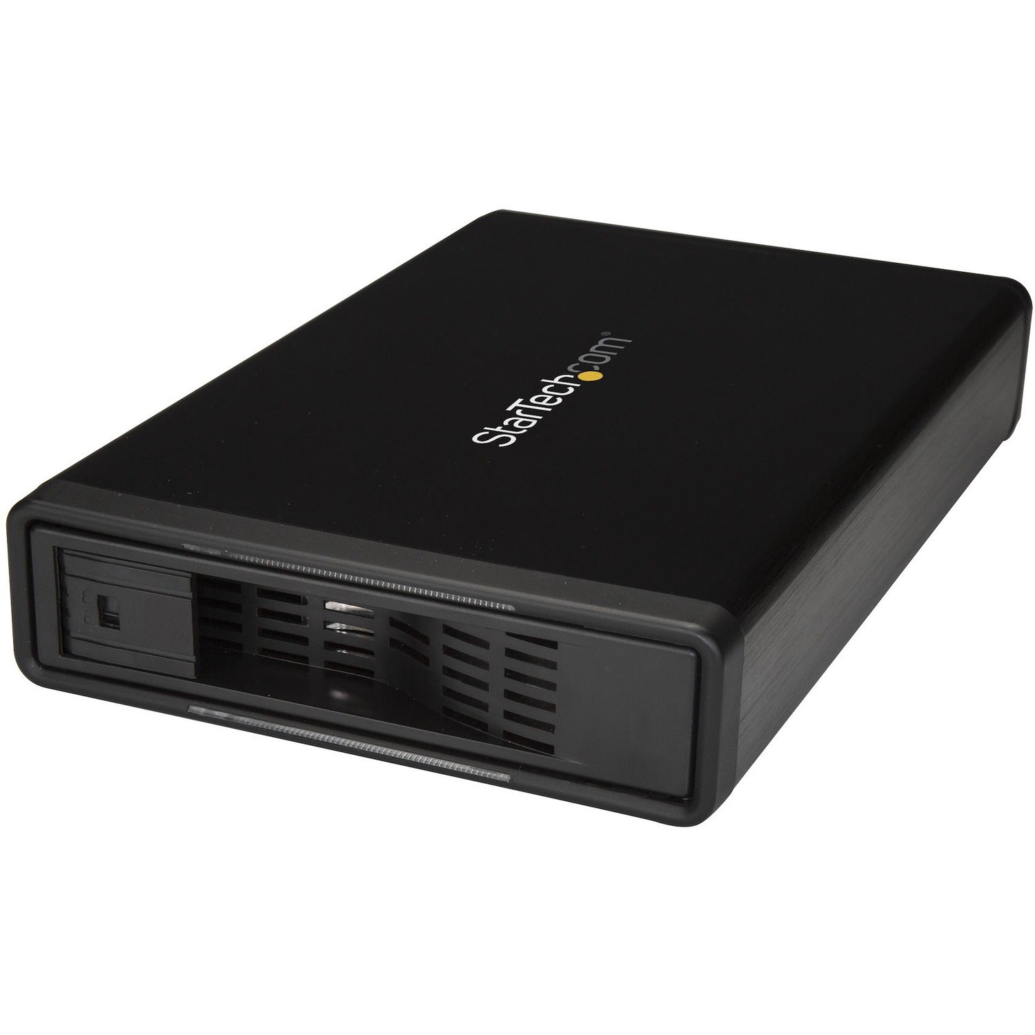 StarTech.com eSATA Enclosure, Hard Drive Enclosure for 3.5in SATA HDD, USB 3.0 / eSATA, Trayless, External HDD Enclosure, Metal - S351BMU33ET