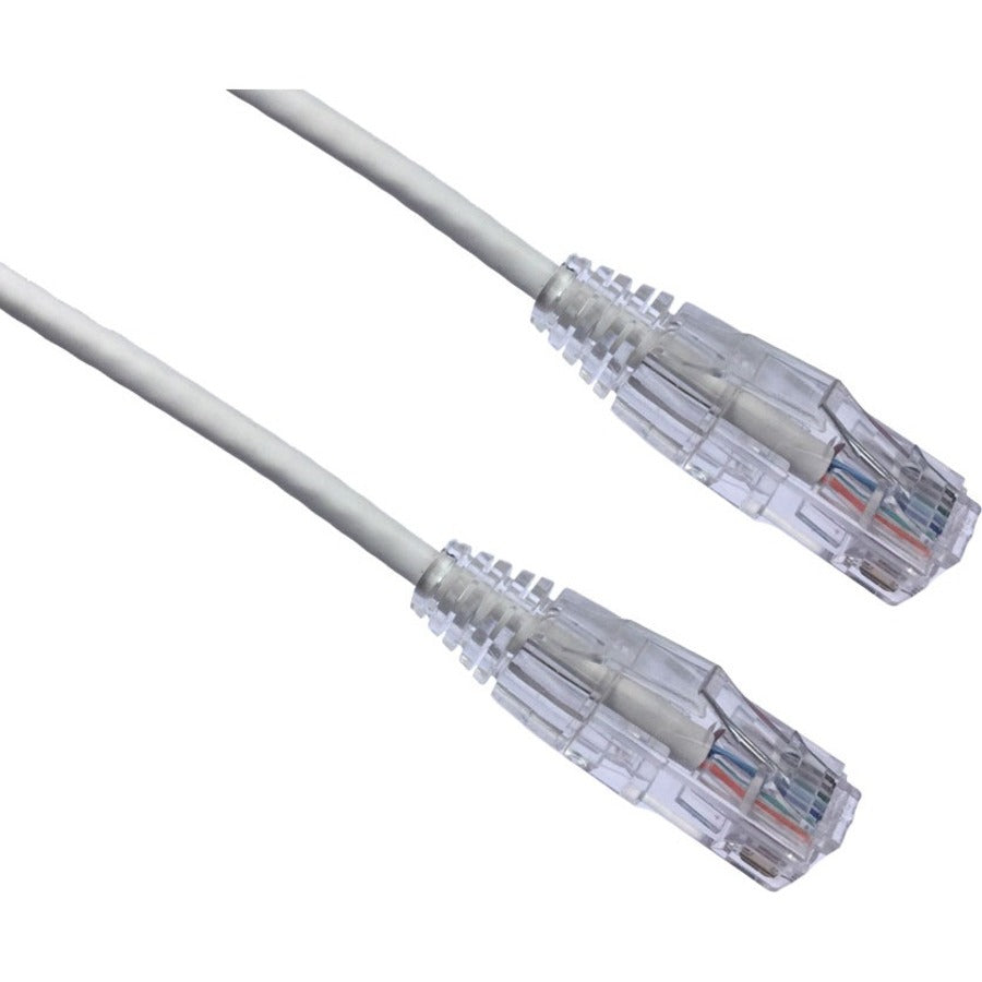 Axiom 60FT CAT6 BENDnFLEX Ultra-Thin Snagless Patch Cable 550mhz (White) - C6BFSB-W60-AX