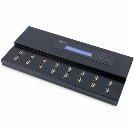 StarTech.com Standalone 1 to 15 USB Thumb Drive Duplicator/Eraser, USB Flash Drive Copier/Cloner, Sector-by-Sector Copy, Sanitizer, TAA - USBDUPE115
