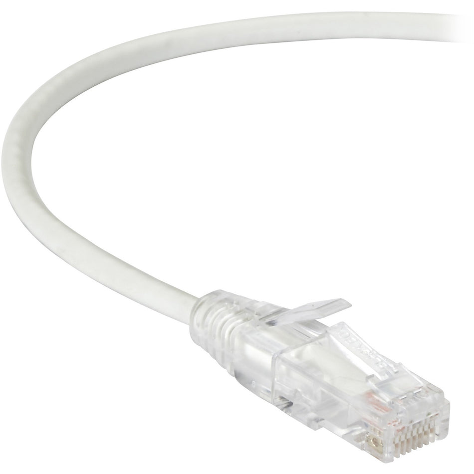 Black Box Slim-Net Cat.6a UTP Patch Network Cable - C6APC28-WH-15