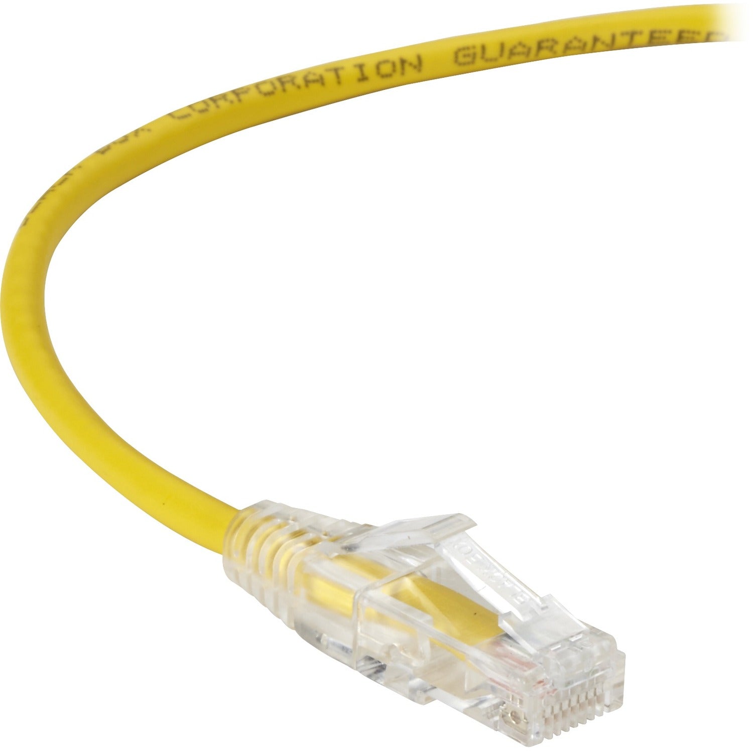 Black Box Slim-Net Cat.6a UTP Patch Network Cable - C6APC28-YL-10