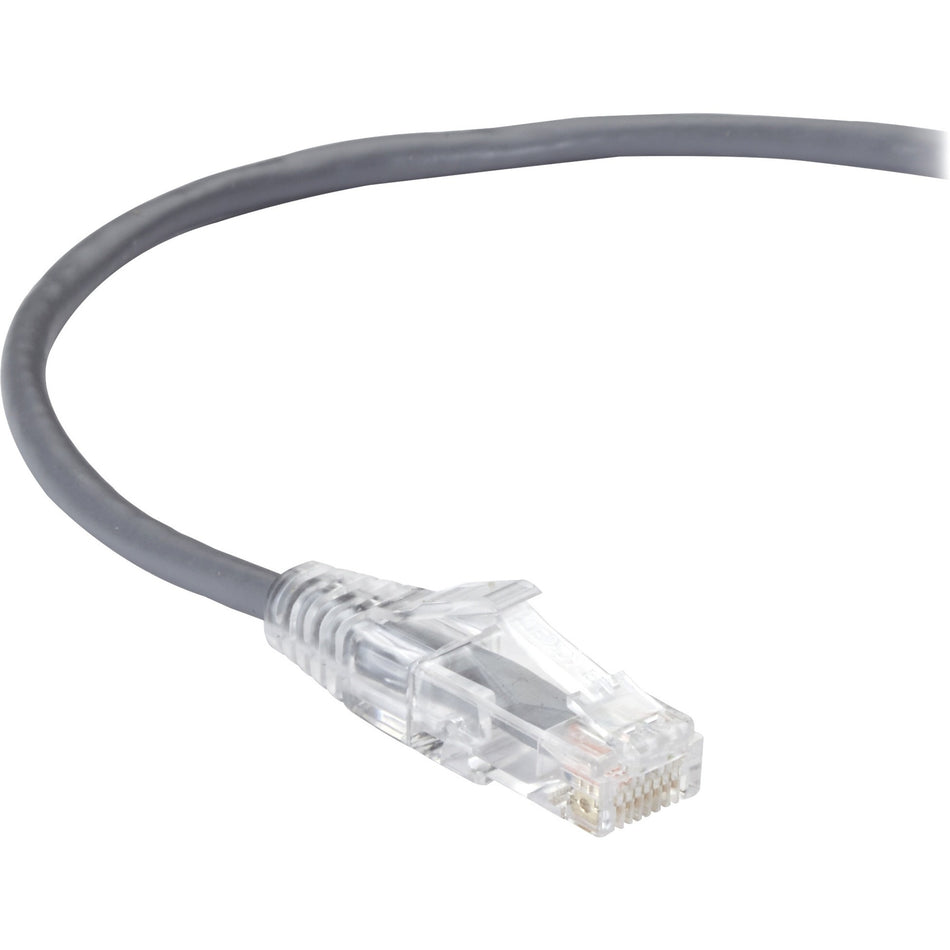 Black Box Slim-Net Cat.6 UTP Patch Network Cable - C6PC28-GY-02