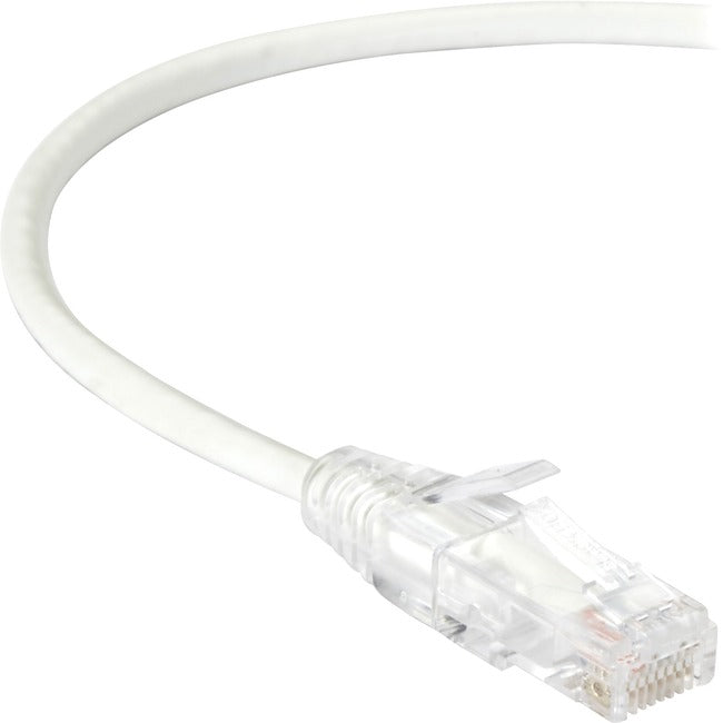 Black Box Slim-Net Cat.6 UTP Patch Network Cable - C6PC28-WH-02