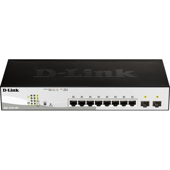 D-Link DGS-1210-10MP Ethernet Switch - DGS-1210-10MP