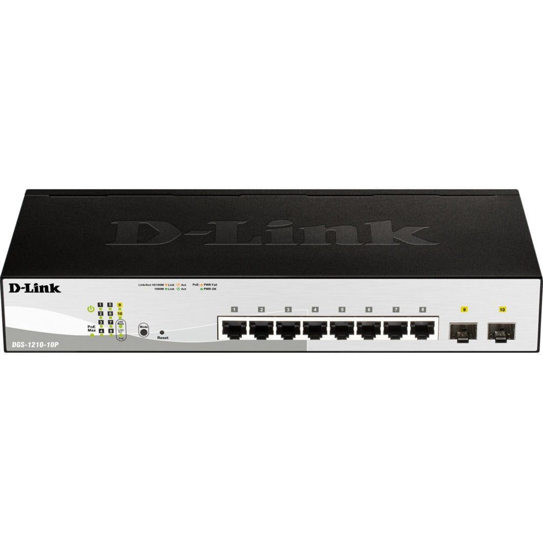 D-Link DGS-1210-10MP Ethernet Switch - DGS-1210-10MP