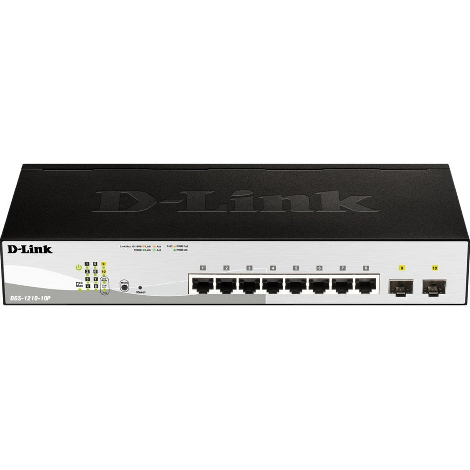 D-Link DGS-1210-10MP Ethernet Switch - DGS-1210-10MP