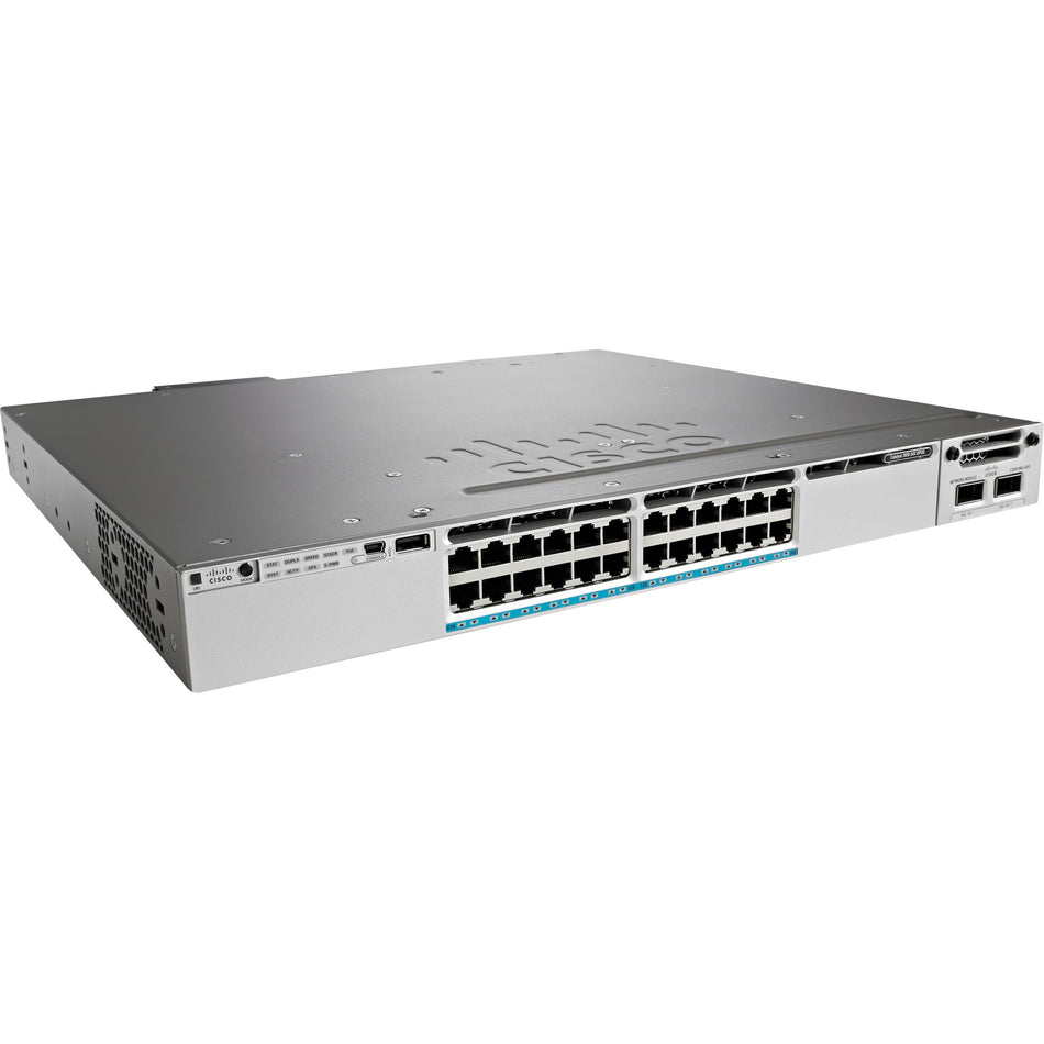 Cisco Catalyst WS-C3850-24XU Layer 3 Switch - WS-C3850-24XU-L-RF