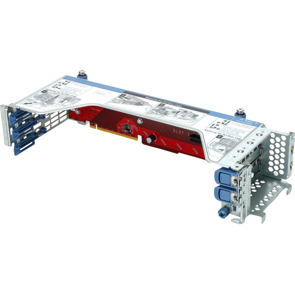 HPE DL580 Gen10 8-Slot 6 x8/2 x16 2-Port 4 NVMe Slimline Secondary Riser Kit - 872338-B21