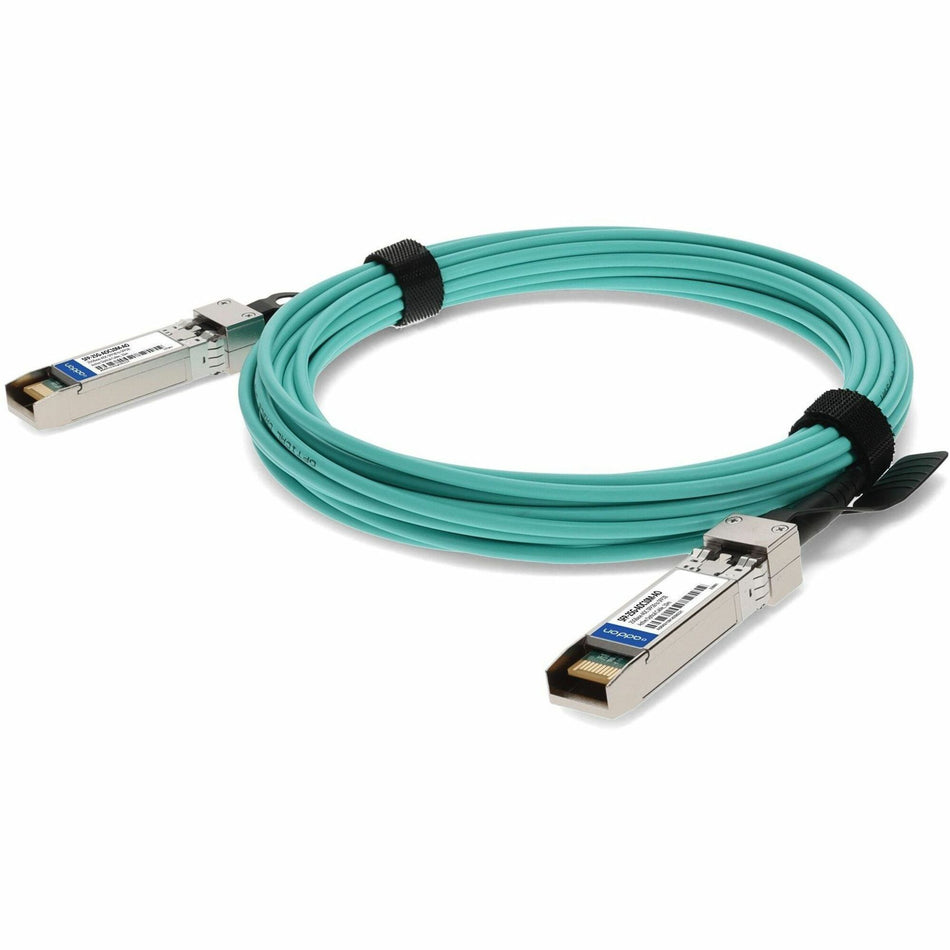 AddOn Cisco Compatible TAA Compliant 25GBase-AOC SFP28 to SFP28 Direct Attach Cable (850nm, MMF, 10m) - SFP-25G-AOC10M-AO