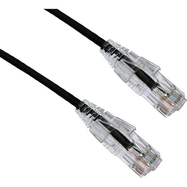Axiom 4FT CAT6A BENDnFLEX Ultra-Thin Snagless Patch Cable 650mhz (Black) - C6ABFSB-K4-AX