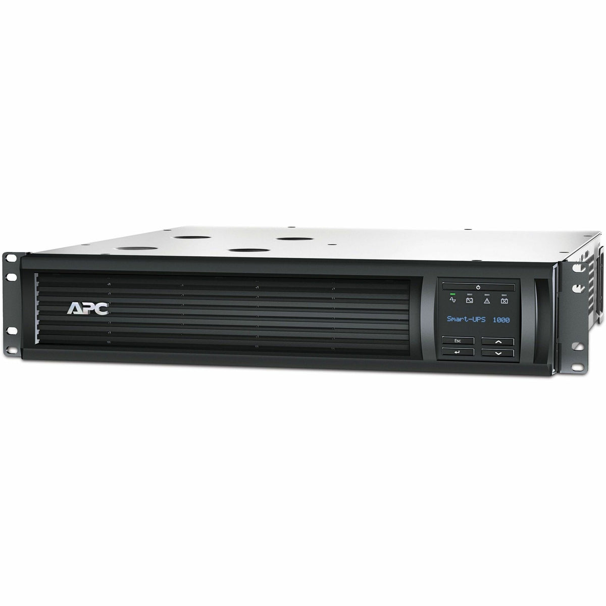 APC Smart-UPS, Line Interactive, 1000VA, Rackmount 2U, 120V, 6x NEMA 5-15R outlets, SmartConnect Port+SmartSlot, AVR, LCD - SMT1000RM2UC