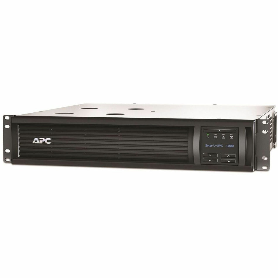 APC Smart-UPS, Line Interactive, 1000VA, Rackmount 2U, 120V, 6x NEMA 5-15R outlets, SmartConnect Port+SmartSlot, AVR, LCD - SMT1000RM2UC