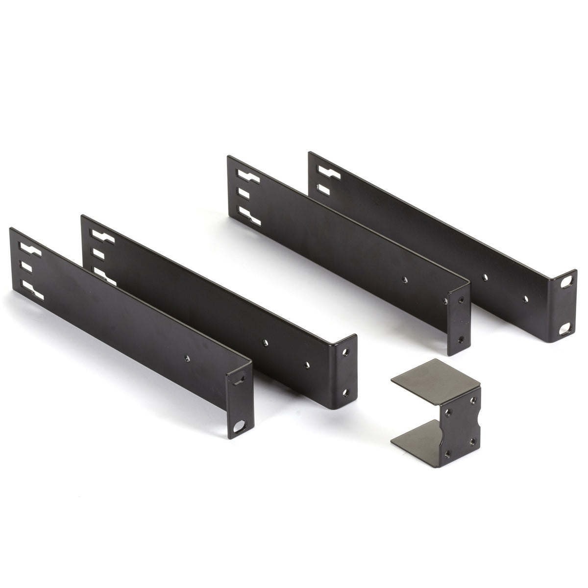 Black Box Rack Mount for KVM Extender, KVM Switch - Black - TAA Compliant - RMK2104