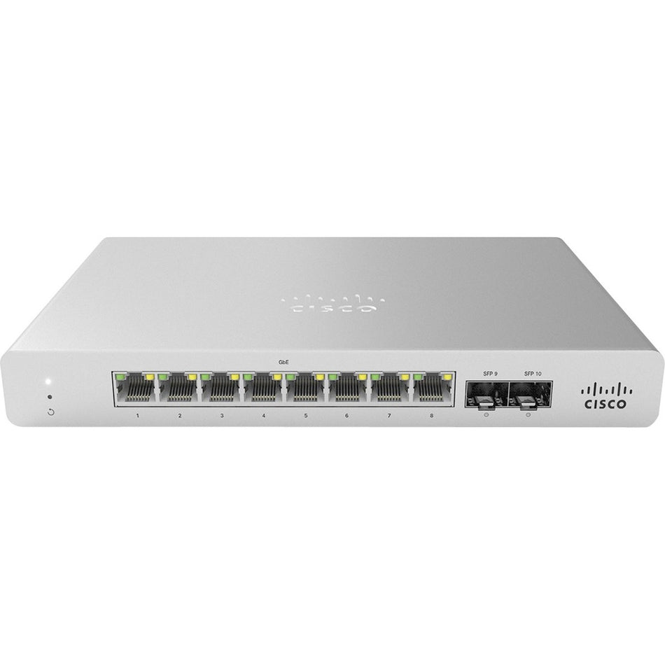 Meraki MS120-8FP 1G L2 Cloud Managed 8x GigE 127W PoE Switch - MS120-8FP-HW