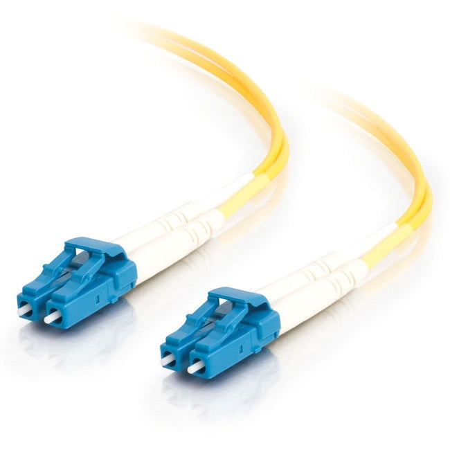 C2G 3m LC-LC 9/125 Duplex Single Mode OS2 Fiber Cable - Yellow - 10ft - 28758