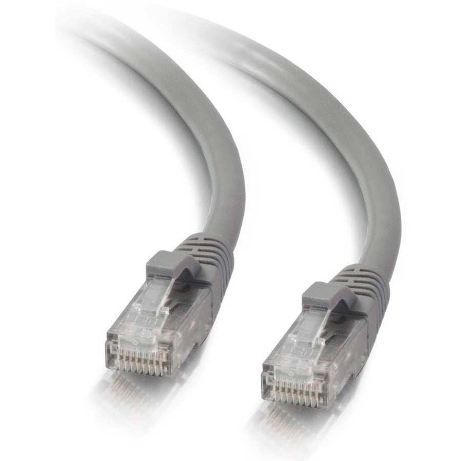 C2G 1ft Cat5e Snagless Unshielded (UTP) Network Patch Ethernet Cable - Gray - 24814