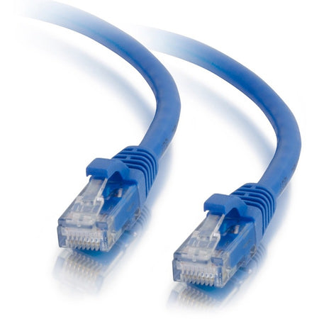C2G 1ft Cat5e Ethernet Cable - Snagless Unshielded (UTP) - Blue - 23828