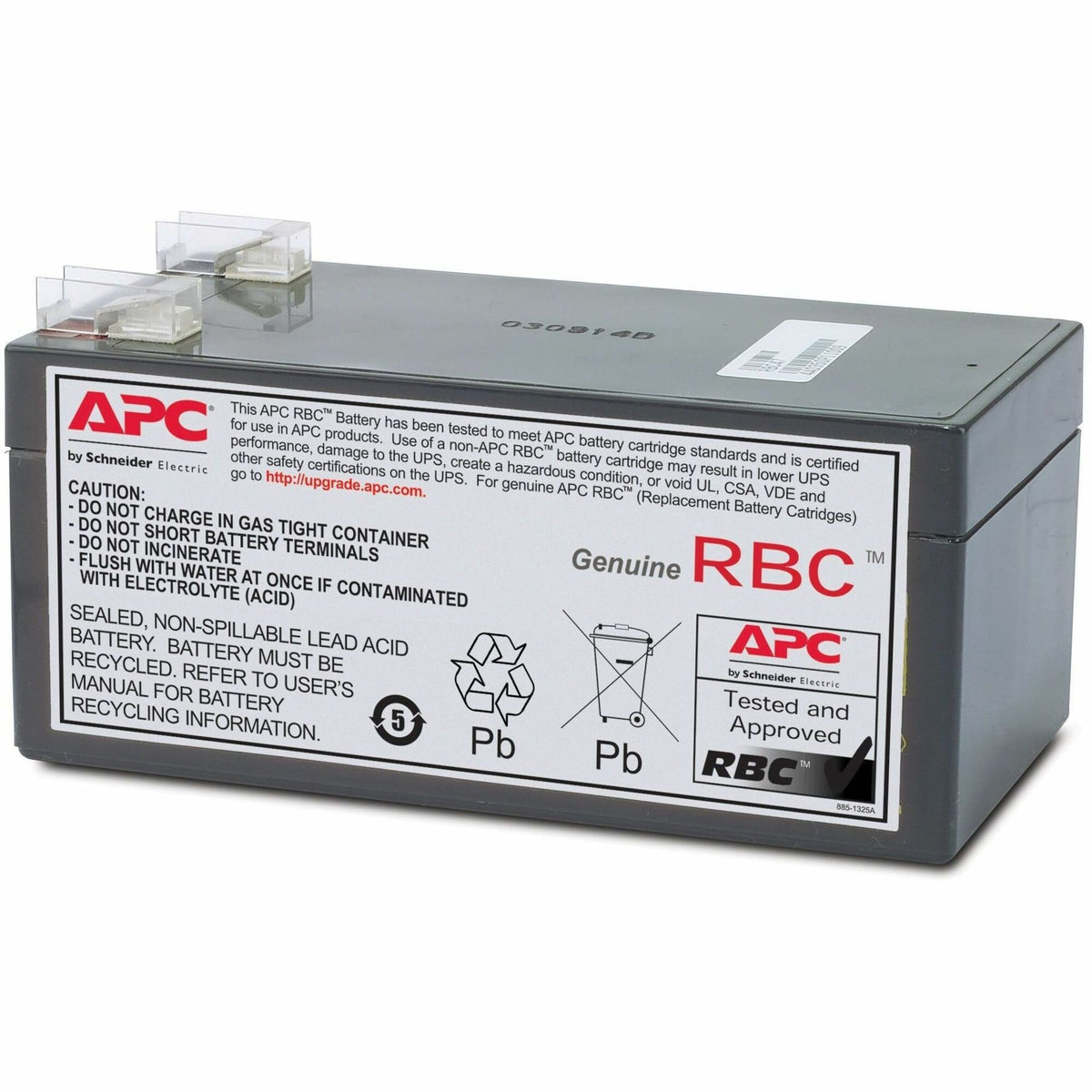 APC Replacement Battery Cartridge #47 with 2 Year Warranty - RBC47