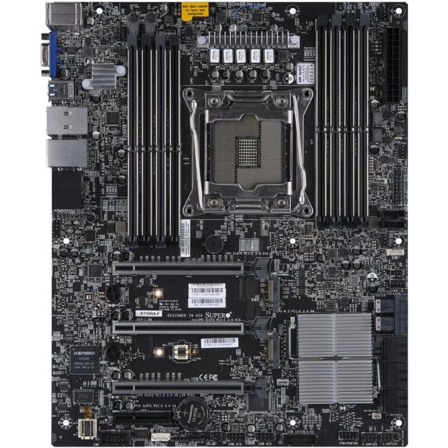 Supermicro X11SRA-RF Workstation Motherboard - Intel C422 Chipset - Socket R4 LGA-2066 - Intel Optane Memory Ready - ATX - MBD-X11SRA-RF-O