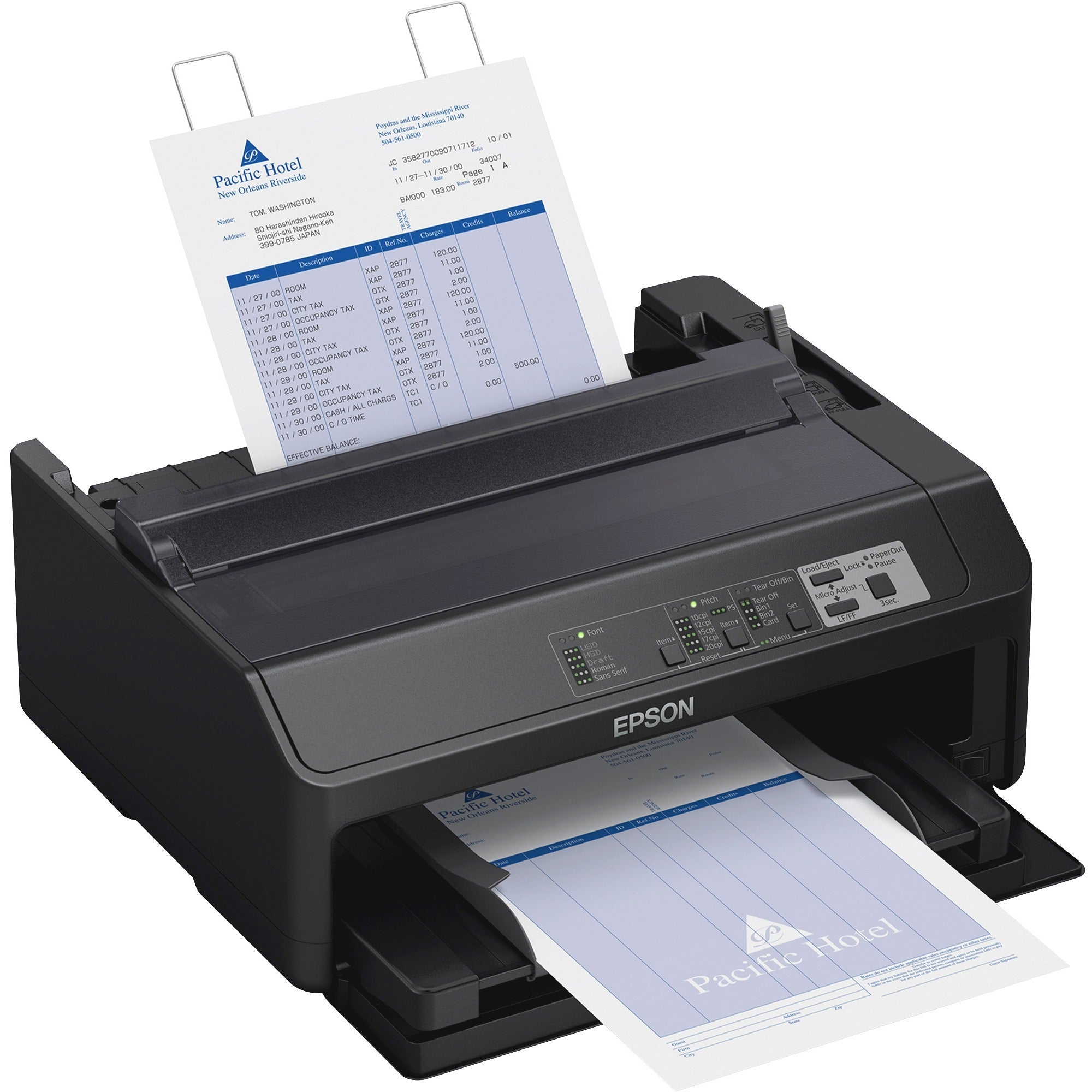 Epson FX-890II 9-pin Dot Matrix Printer - Monochrome - Energy Star - C11CF37201