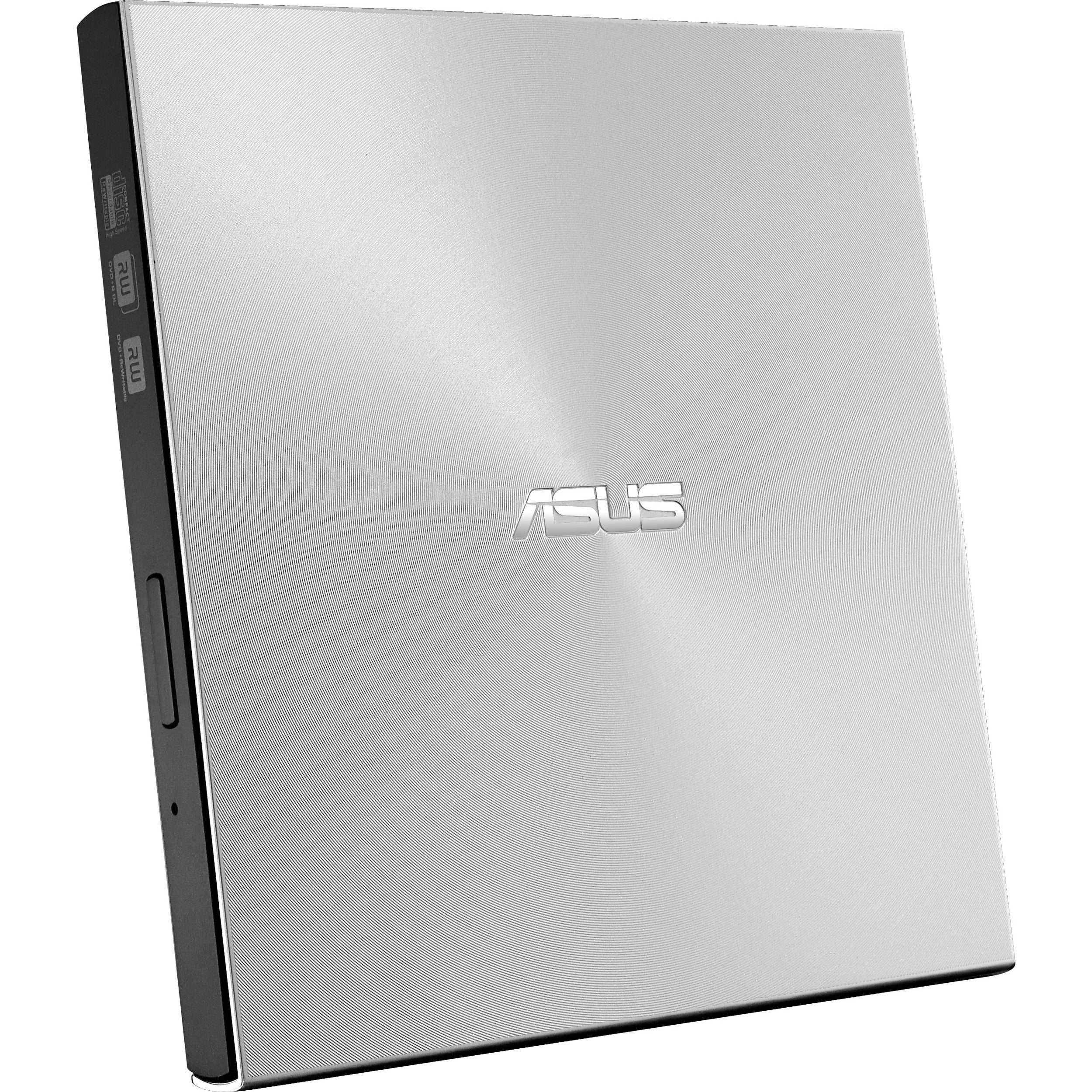 Asus ZenDrive SDRW-08U9M-U DVD-Writer - External - Silver - SDRW-08U9M-U/SIL