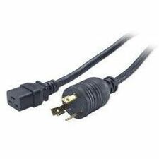 APC NetShelter Power Cord, IEC C19 to NEMA L6-30P, 2.4m - AP9896