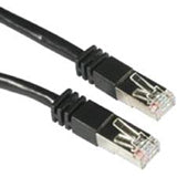 C2G-150ft Cat5e Molded Shielded (STP) Network Patch Cable - Black - 28717