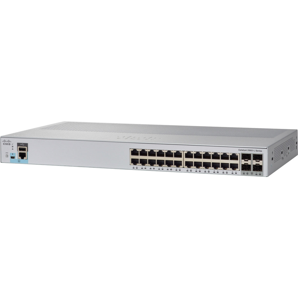 Cisco Catalyst WS-C2960L-24PQ-LL Ethernet Switch - WS-C2960L-24PQ-LL