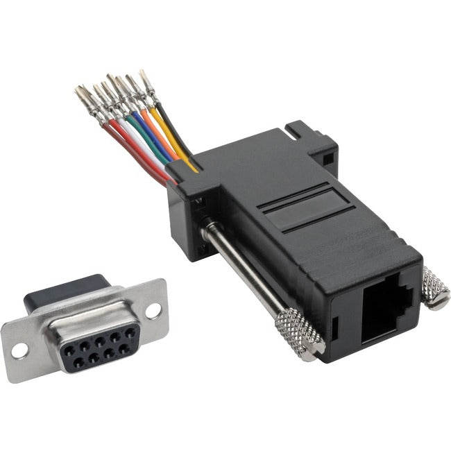 Tripp Lite by Eaton DB9 to RJ45 Modular Serial Adapter (F/F), RS-232, RS-422, RS-485 - P440-89FF