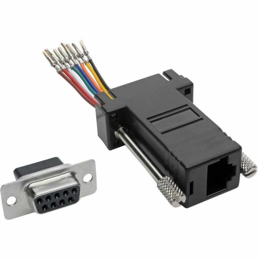 Tripp Lite by Eaton DB9 to RJ45 Modular Serial Adapter (F/F) RS-232 RS-422 RS-485 - P440-89FF