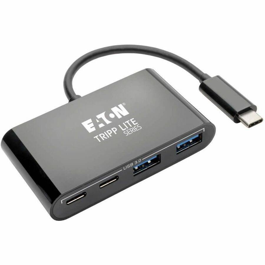 Eaton Tripp Lite Series 4-Port USB-C Hub, USB 3.x (5Gbps), 2x USB-A, 2x USB-C, Black - U460-004-2A2CB