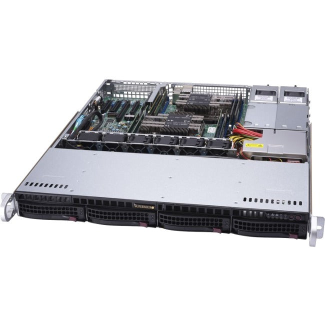 Supermicro SuperServer 6019P-MTR Barebone System - 1U Rack-mountable - Socket P LGA-3647 - 2 x Processor Support - SYS-6019P-MTR