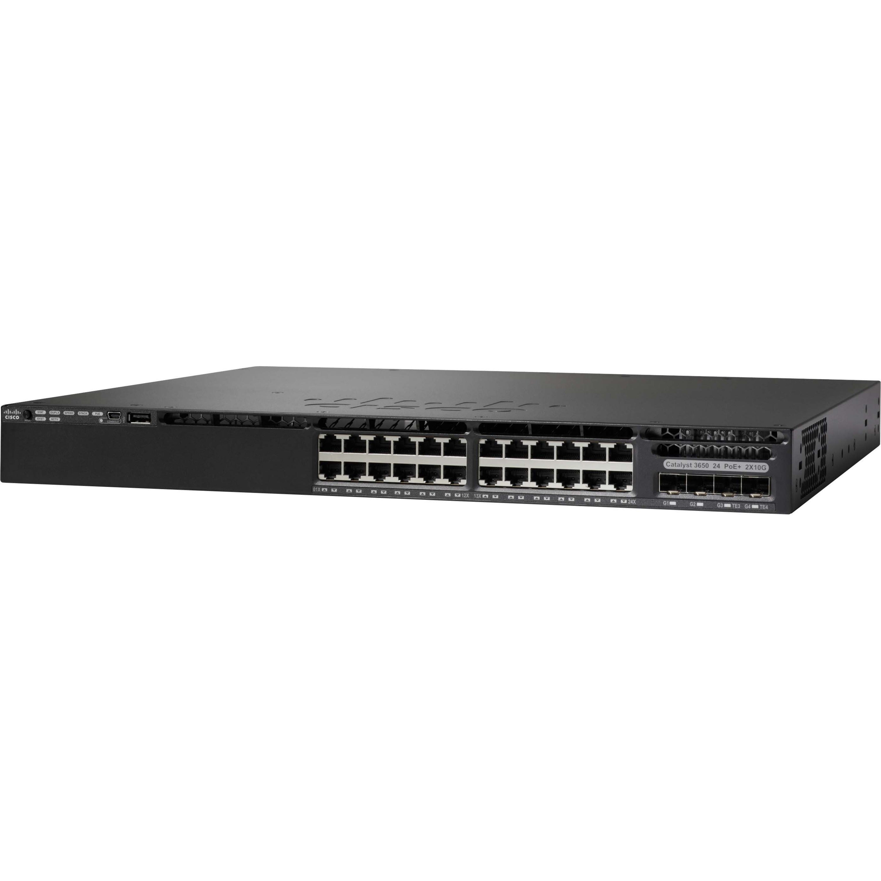 Cisco Catalyst 3650-24PDM-L Layer 3 Switch - WS-C3650-24PDML-RF