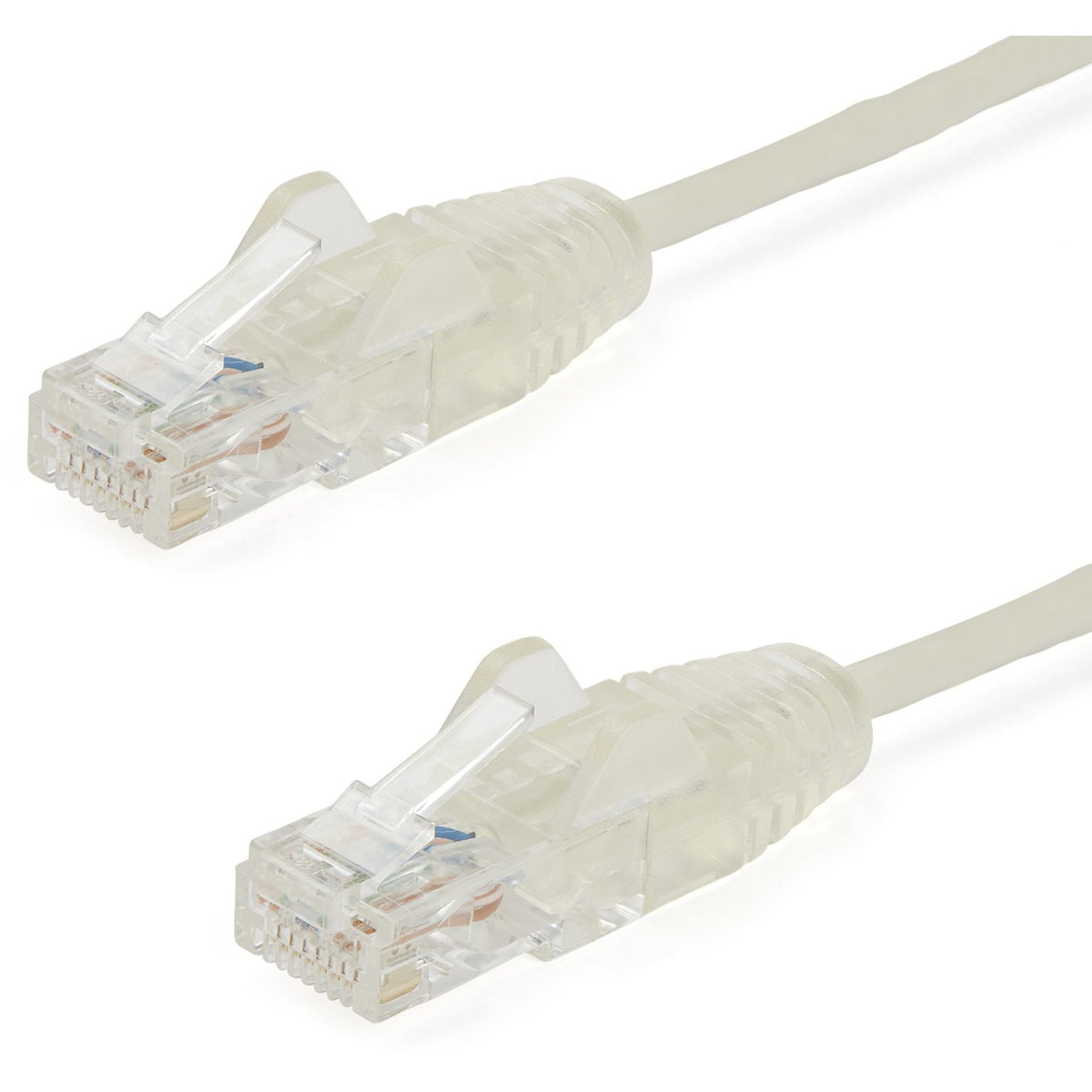 StarTech.com 6 ft CAT6 Cable - Slim CAT6 Patch Cord - Gray - Snagless RJ45 Connectors - Gigabit Ethernet Cable - 28 AWG - LSZH (N6PAT6GRS) - N6PAT6GRS