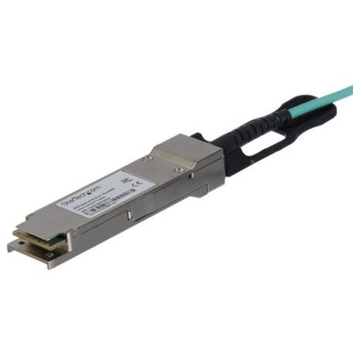 StarTech.com MSA Uncoded 15m 40G QSFP+ to SFP AOC Cable - 40 GbE QSFP+ Active Optical Fiber - 40 Gbps QSFP Plus Cable 49.2' - QSFP40GAO15M