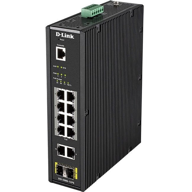 D-Link DIS-200G-12PS Ethernet Switch - DIS-200G-12PS