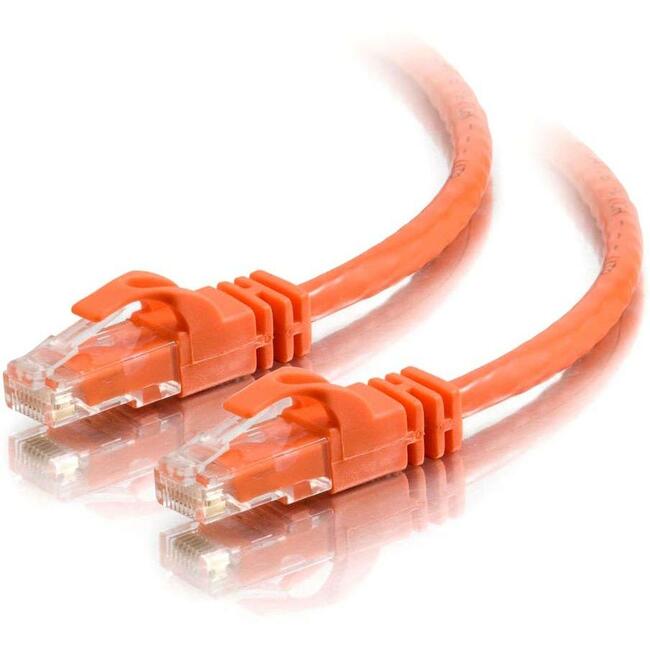 C2G-5ft Cat6 Snagless Crossover Unshielded (UTP) Network Patch Cable - Orange - 31382