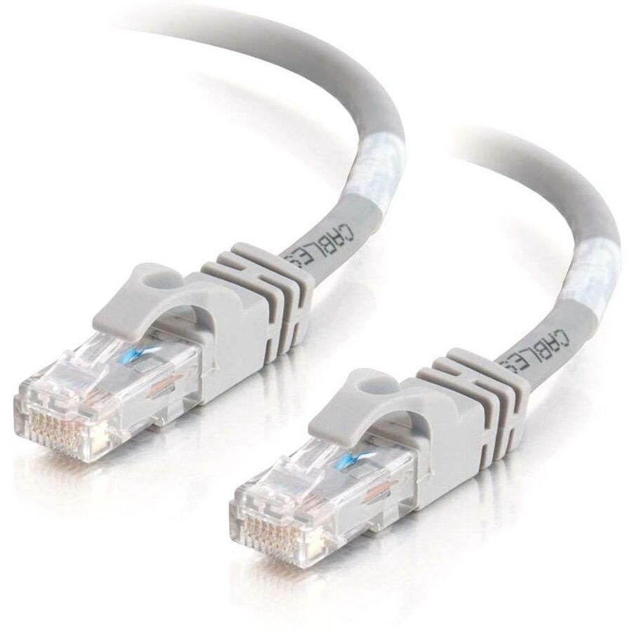 C2G-10ft Cat6 Snagless Crossover Unshielded (UTP) Network Patch Cable - Gray - 27823