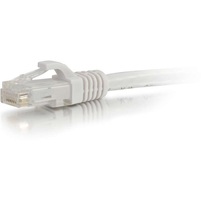 C2G 125ft Cat6 Snagless Unshielded (UTP) Ethernet Cable - Cat6 Network Patch Cable - PoE - White - 27168