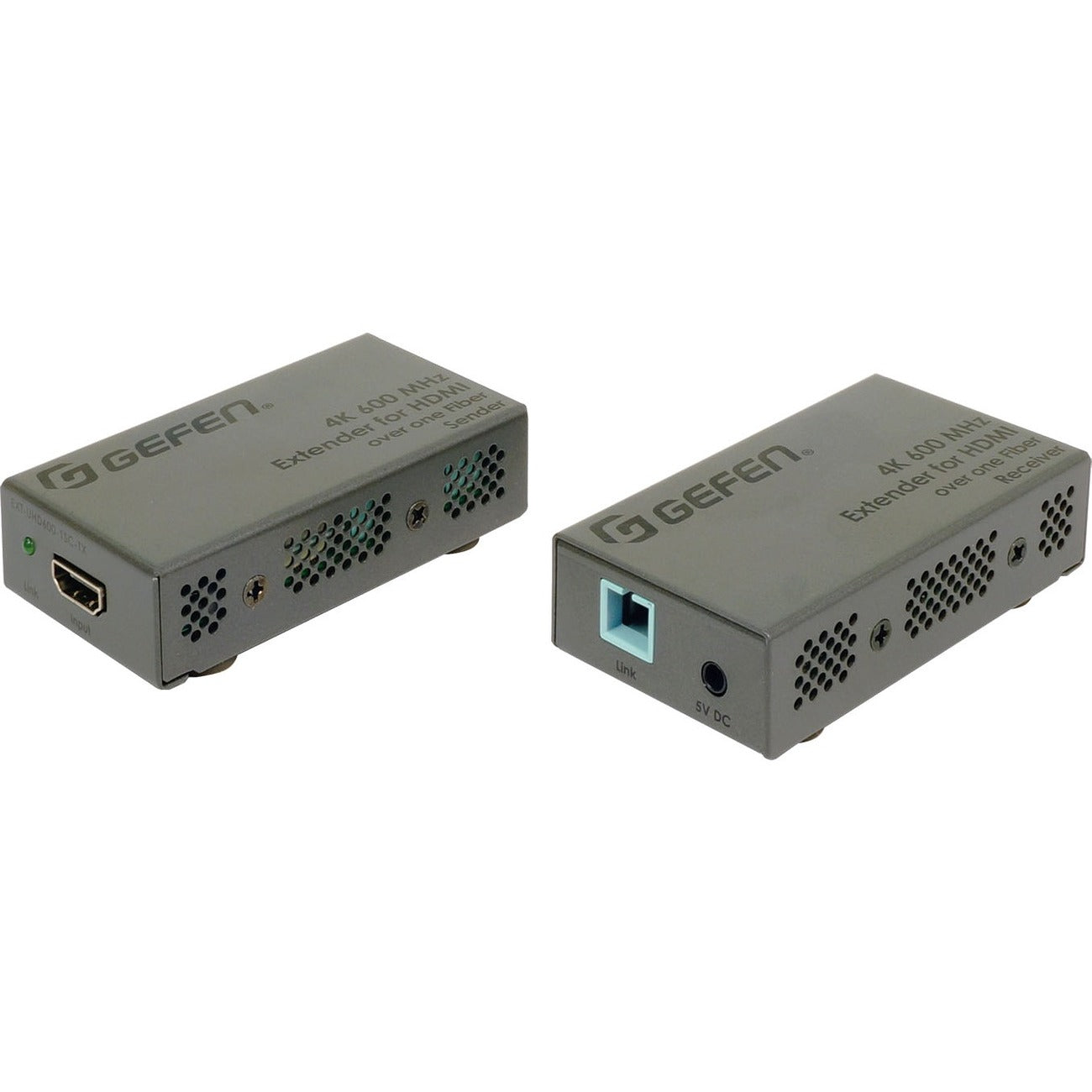 Gefen 4K Ultra HD 600 MHz Extender For HDMI Over One Fiber-Optic Cable - EXT-UHD600-1SC