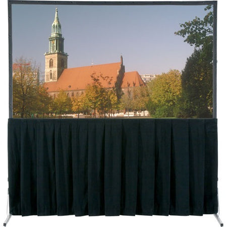 Da-Lite Fast-Fold Skirt - For Deluxe, Heavy-Duty Deluxe and Truss Screens - 163in Skirt - 39932