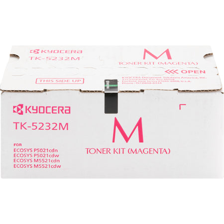 Kyocera TK-5232M Original High Yield Laser Toner Cartridge - Magenta - 1 Each - TK-5232M
