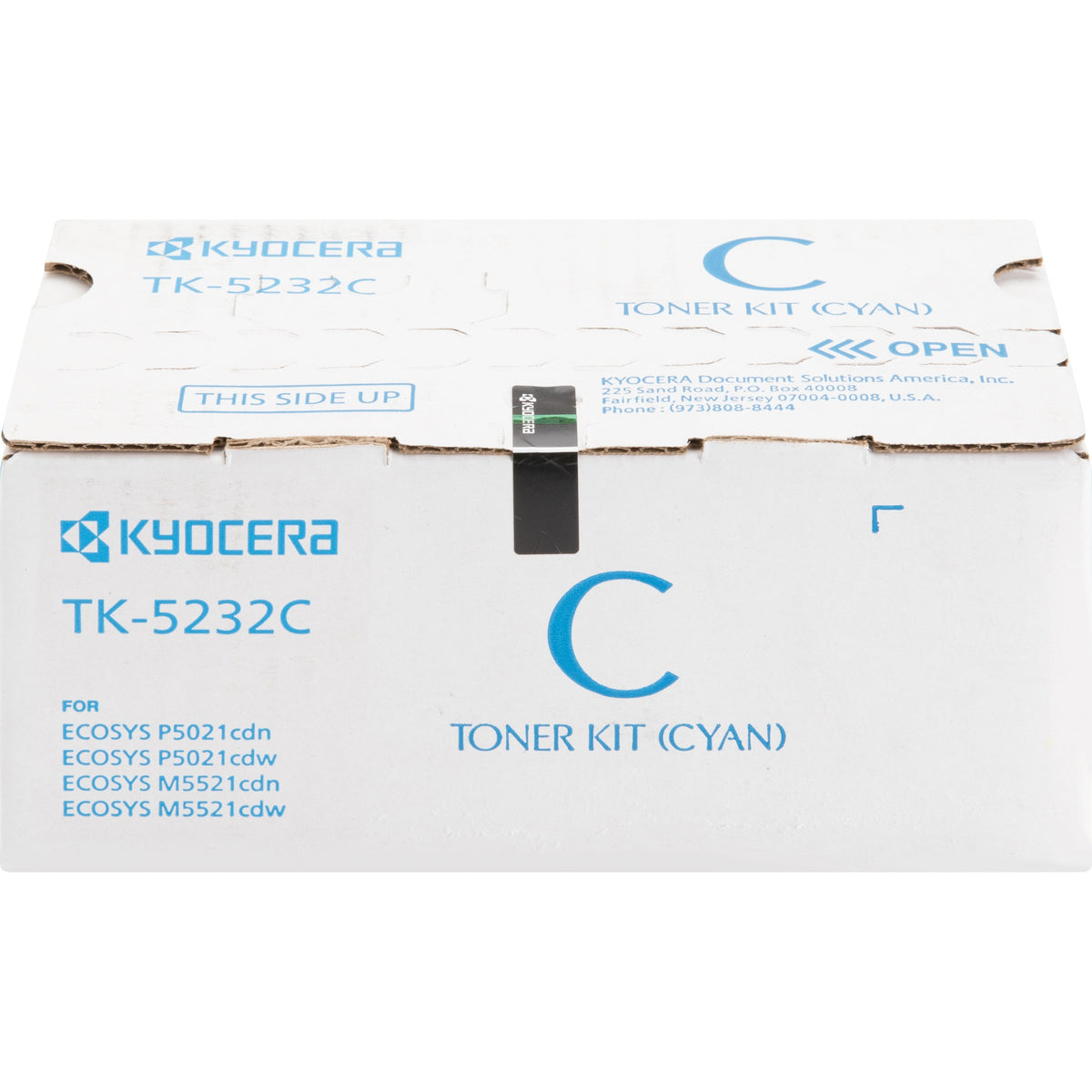 Kyocera TK-5232C Original High Yield Laser Toner Cartridge - Cyan - 1 Each - TK-5232C