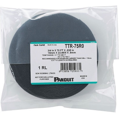 Panduit Hook & Loop Cable Ties - TTR-75R0