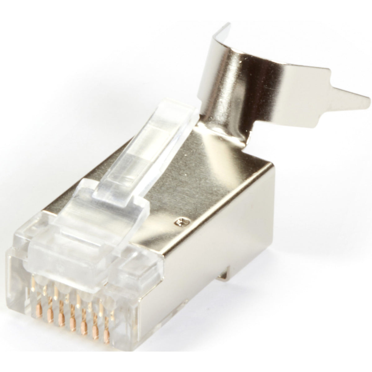 Black Box CAT6A RJ-45 Modular Plug - Shielded, 100-Pack - FMTP6AS-100PAK