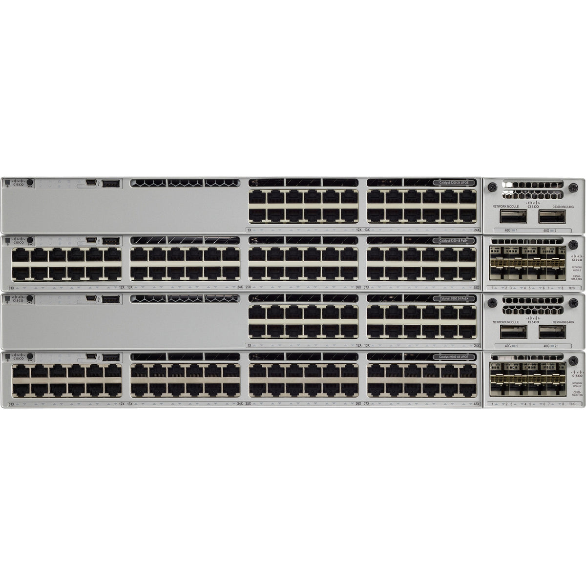 Cisco Catalyst C9300-24U Ethernet Switch - C9300-24U-EDU