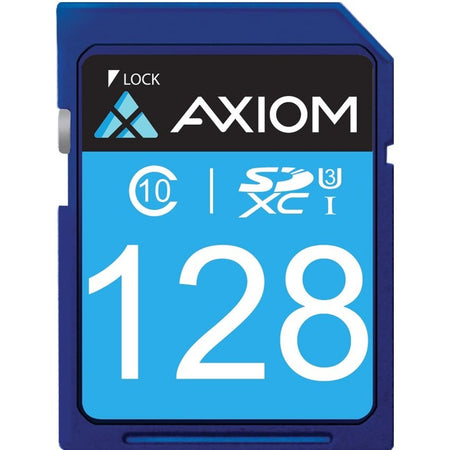 Axiom 128GB SDXC Class 10 (UHS-I U3) Flash Card - SDXC10U3128-AX