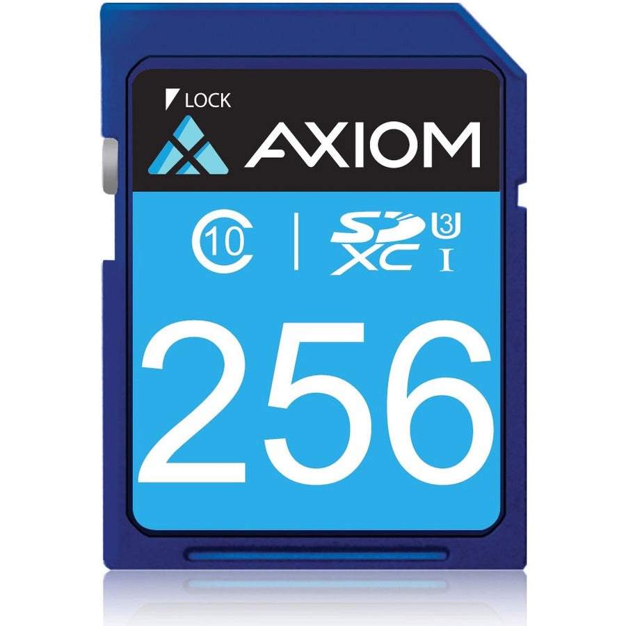 Axiom 256GB SDXC Class 10 (UHS-I U3) Flash Card - SDXC10U3256-AX