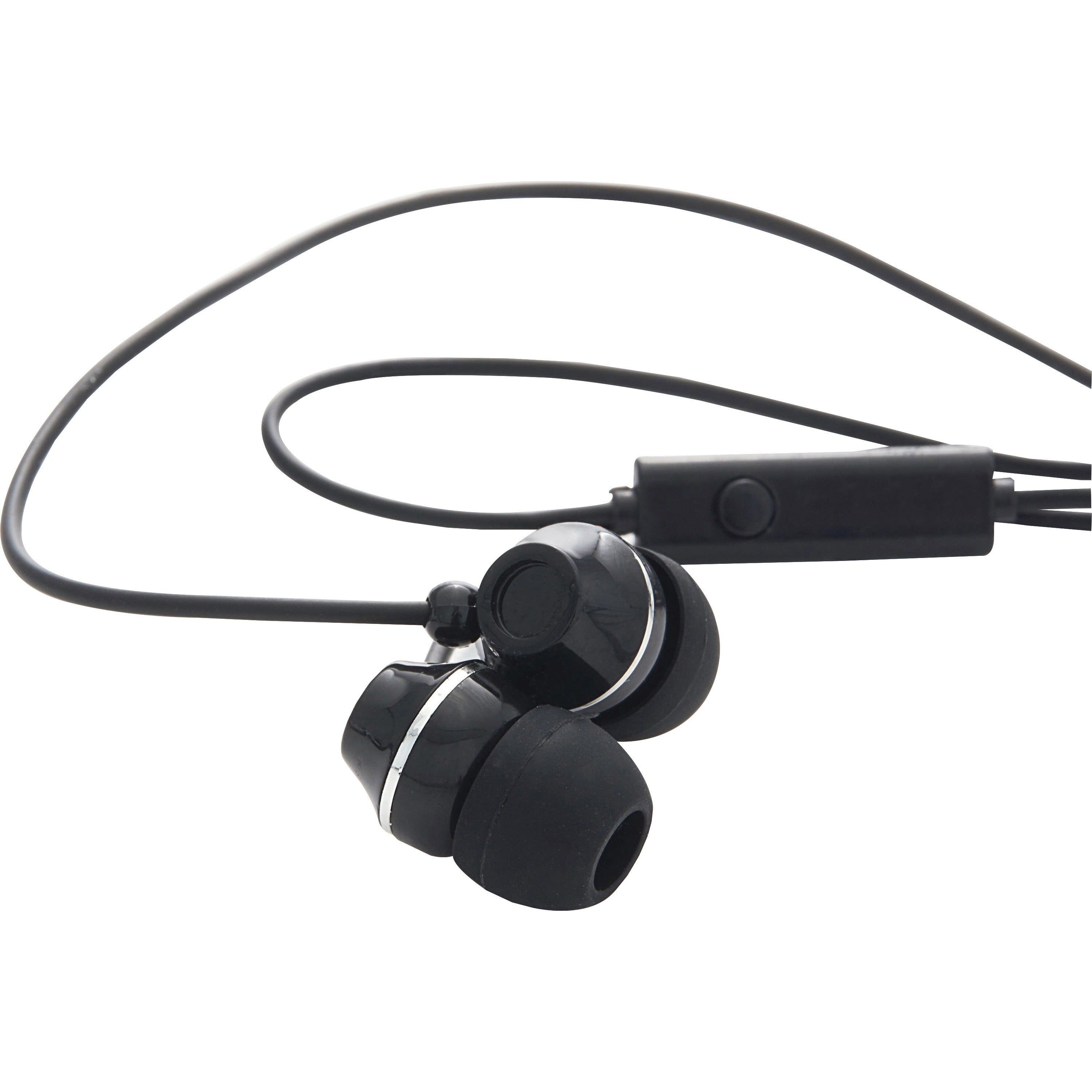 Verbatim Stereo Earphones with Microphone - 99774